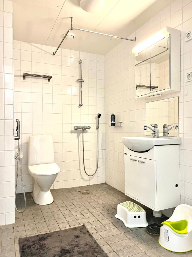 Guest Apartment With View And Terrace, Vuosaari, Helsinki, Self Check-In Exteriör bild